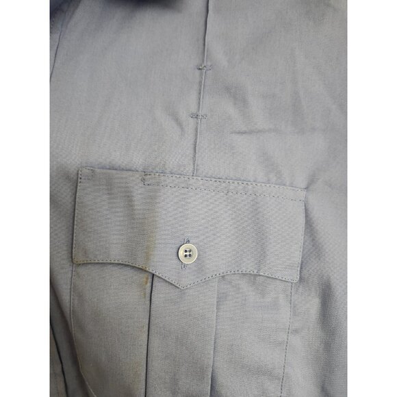 ELBECO Checkpointe U6613 Men's Short Sleeve Uniform Shirt Varsity Bus 17-17 1/2 - Picture 9 of 13